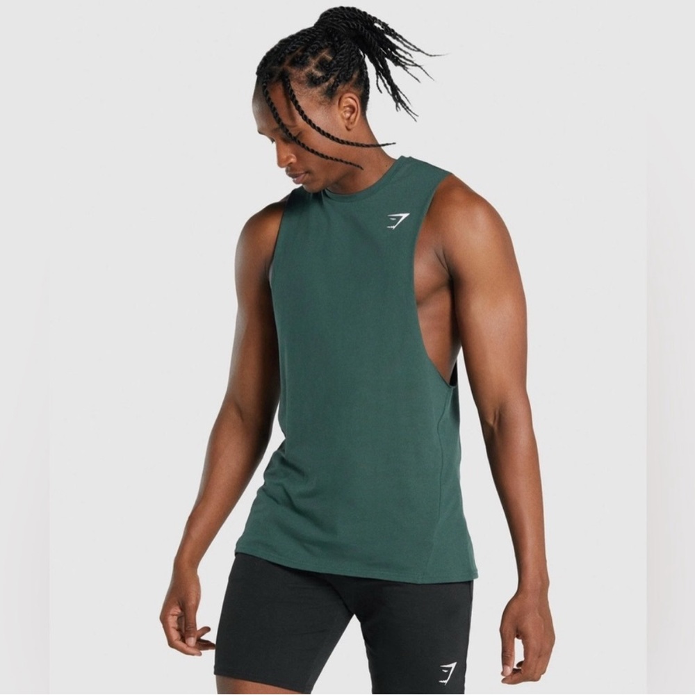 Gymshark Dark Green Men's Tank Top
